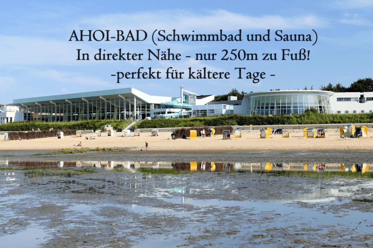 Traumhafte Ferienwohnung "Seekueste" In Cuxhaven - Duhnen In 1A Lage Im Haus Elbe 1 !!! 50M Zum Strand !!! Buitenkant foto
